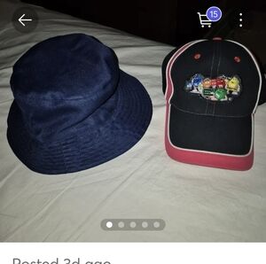 Unisex M&M Baseball Cap And Bucket Hat